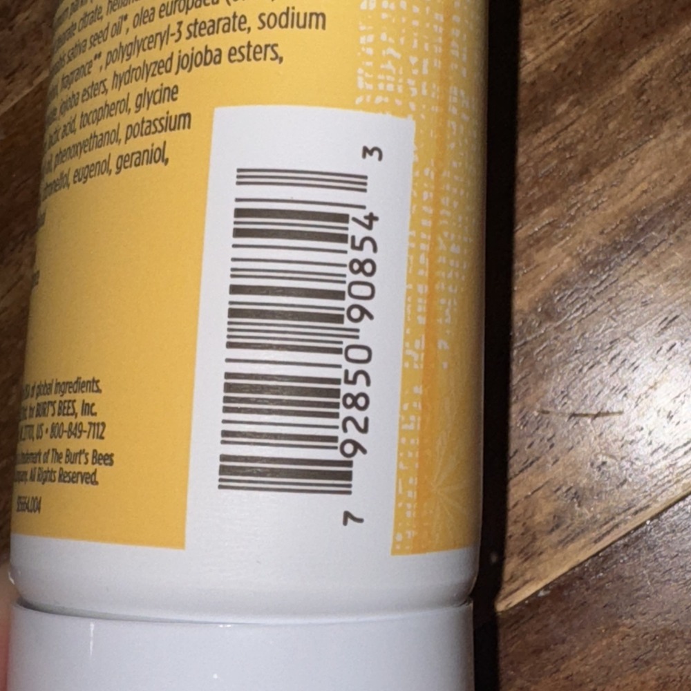 Burt's Bees Hemp Body Lotion 6 oz Skincare -  New‎ - Picture 9 of 10